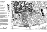  Planimetria dell'area dalla rupe della villa Strhol-Fern al Tevere con l'asse della via Flaminia